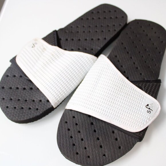 Showaflops Sandals Mens Size 12 Antimicrobial Shower & Water Flip Flop Slide - Picture 7 of 7